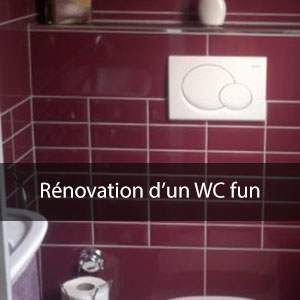 Rénovation d’un WC Fun